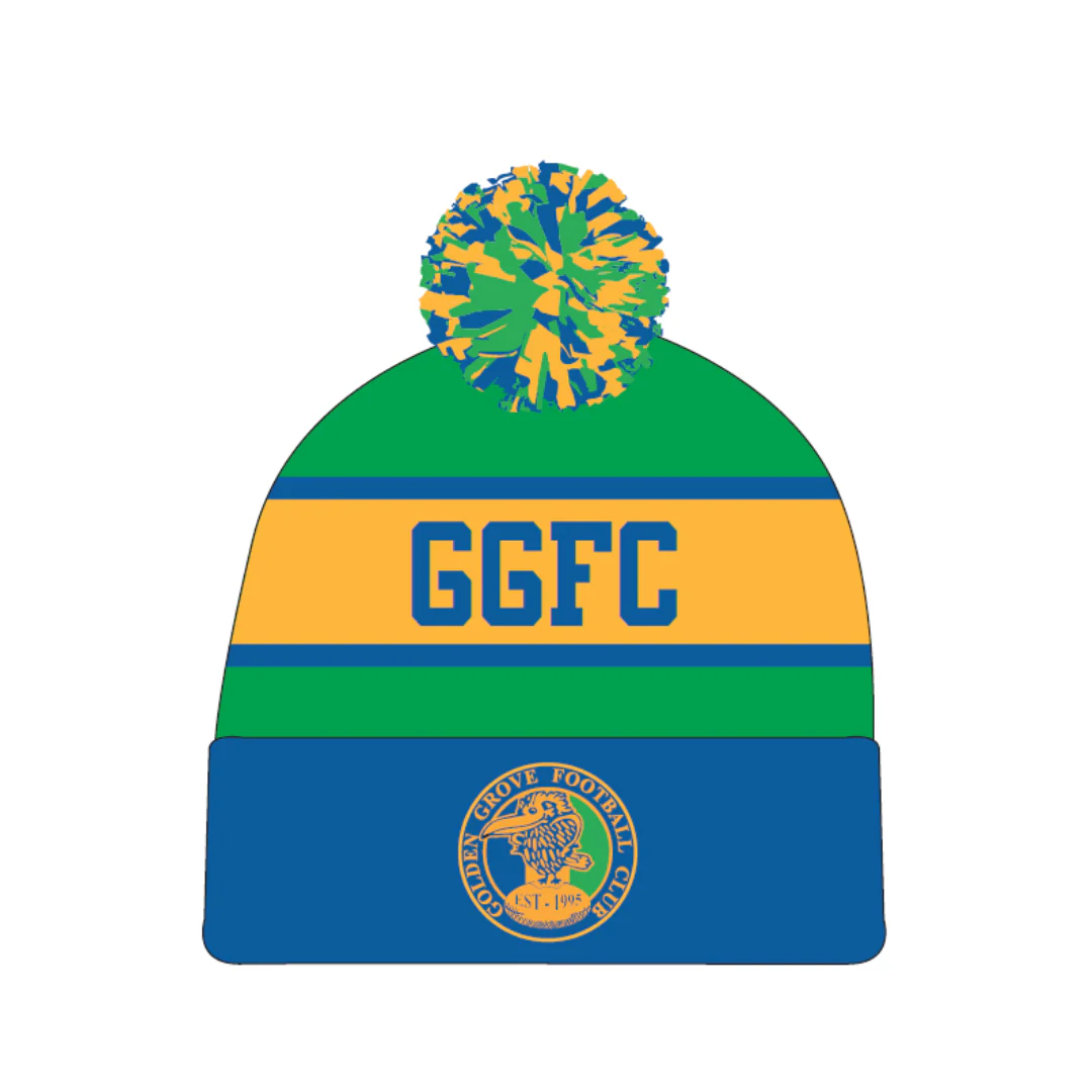 Golden Grove FC | PRE-ORDER | Pom Pom Beanie