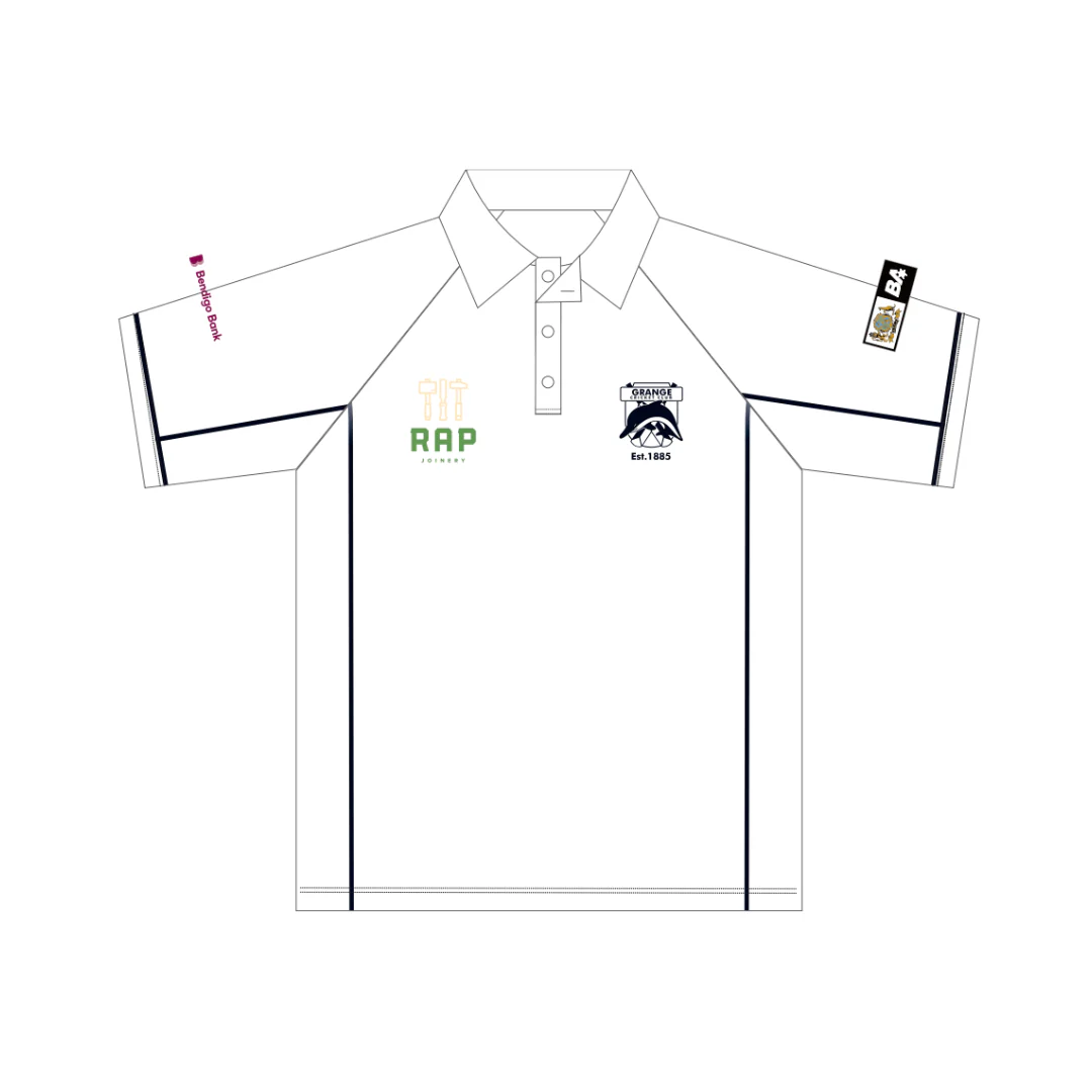 Grange CC | PRE-ORDER | U15 - U17 playing polo SS