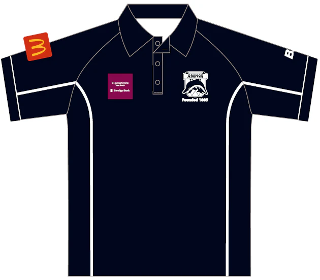 Grange Cricket Club | PRE ORDER | - Junior Off Field Polo