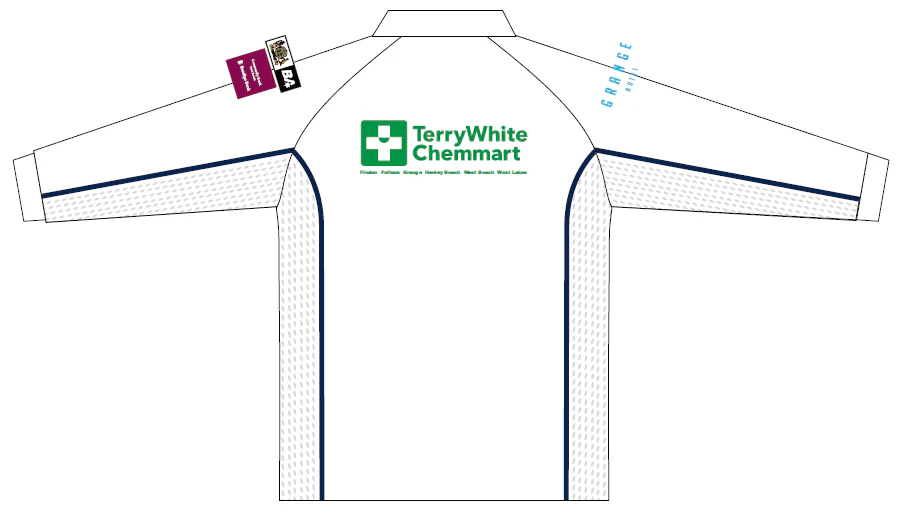 Grange Cricket Club | PRE ORDER | - Seniors Playing Polo LS - Image 2