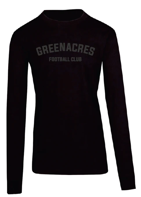 Greenacres FC | PRE-ORDER | Long Sleeve Tee Black