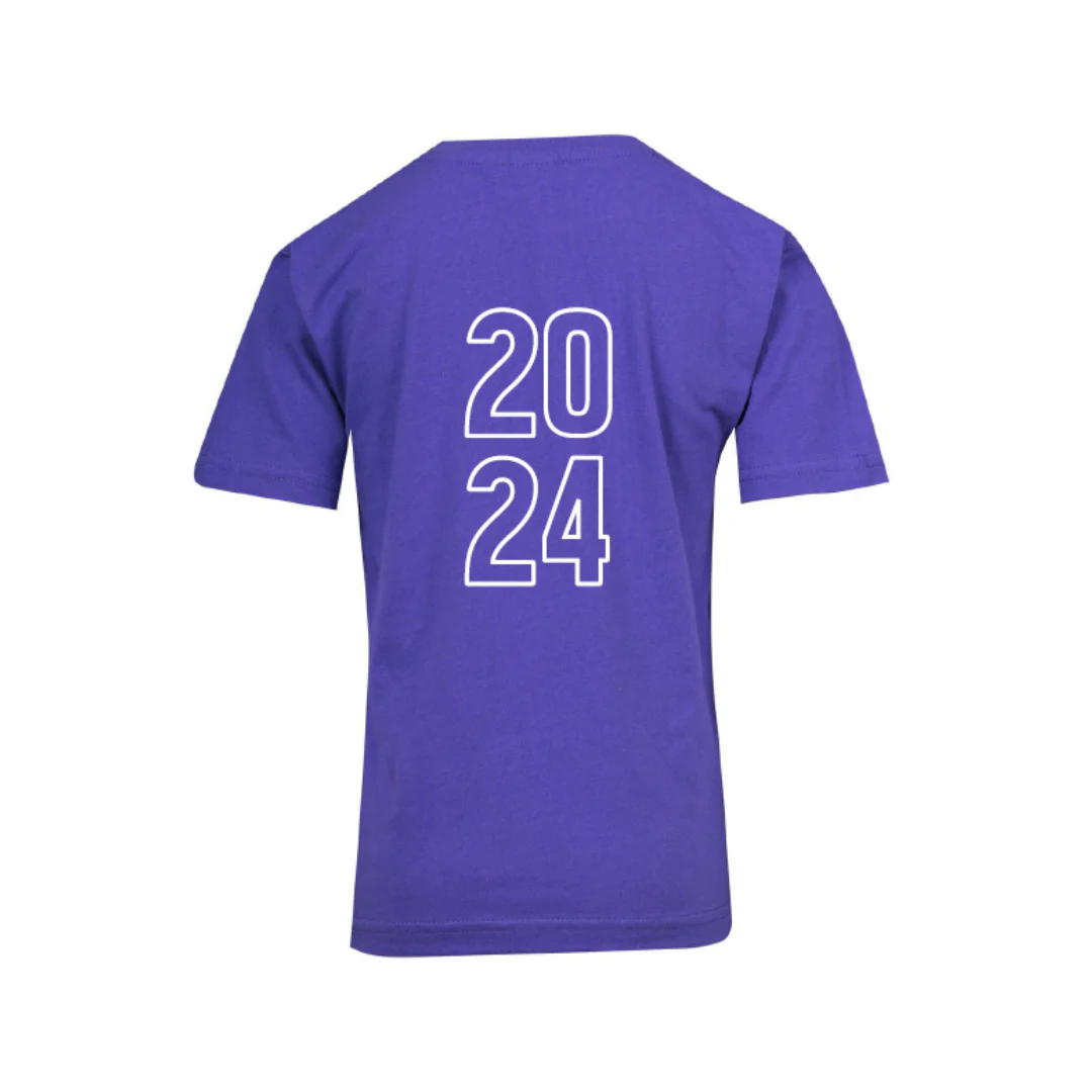 Gymnastics Future League | PRE-ORDER | Purple Regular Cotton Tee - Image 2