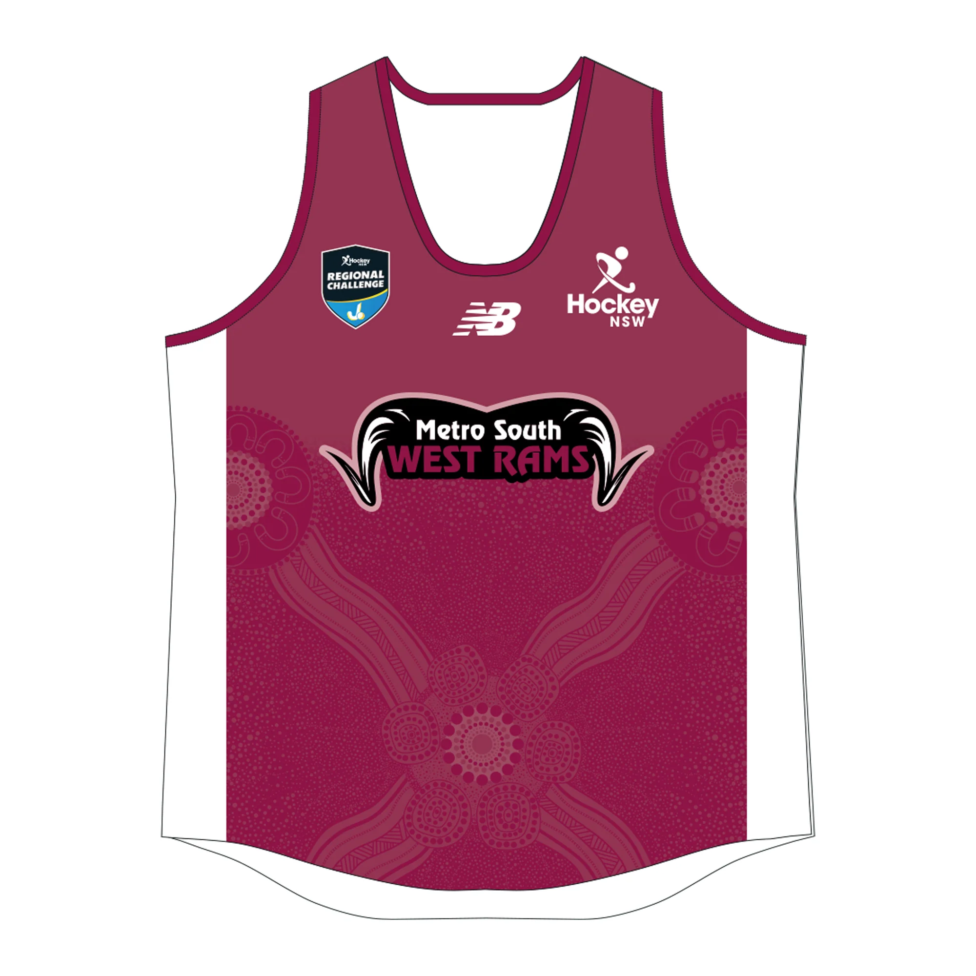 Hockey NSW COD | Metro South West Rams | Singlet - Women