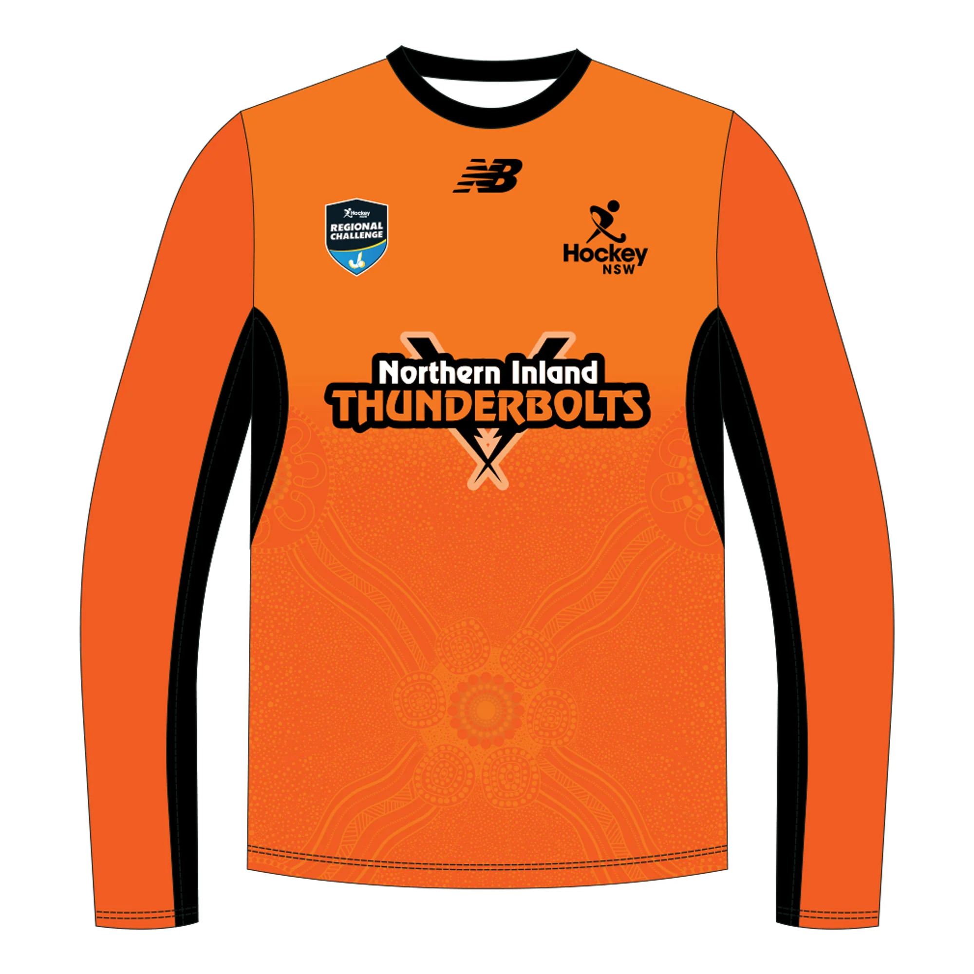 Hockey NSW COD | Northern Inland Thunder | Long Sleeve T-Shirt - Unisex