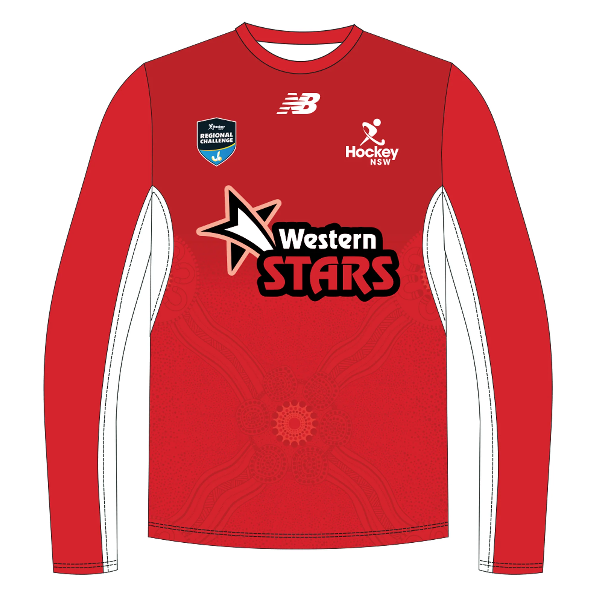 Hockey NSW COD | Western Stars | Long Sleeve T-Shirt - Unisex