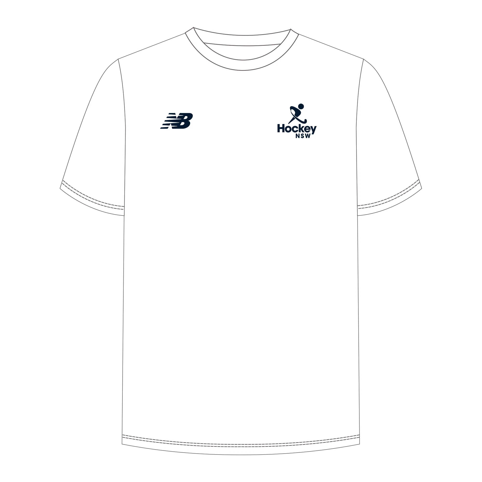 Hockey NSW | COD | White Tee - Unisex