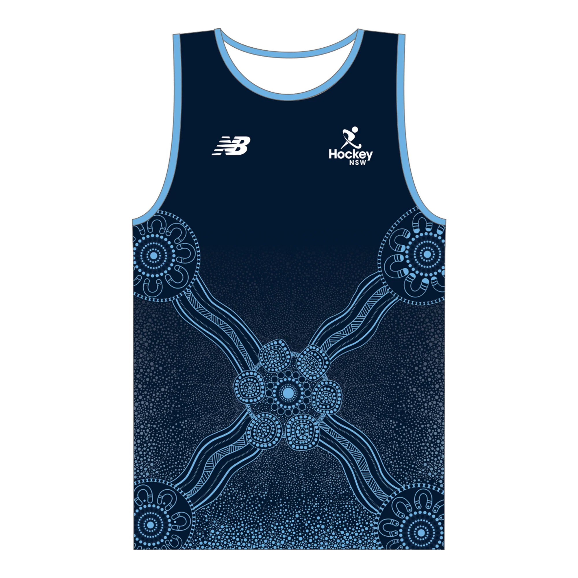 Hockey NSW State | New Balance Playing Singlet Navy - Unisex