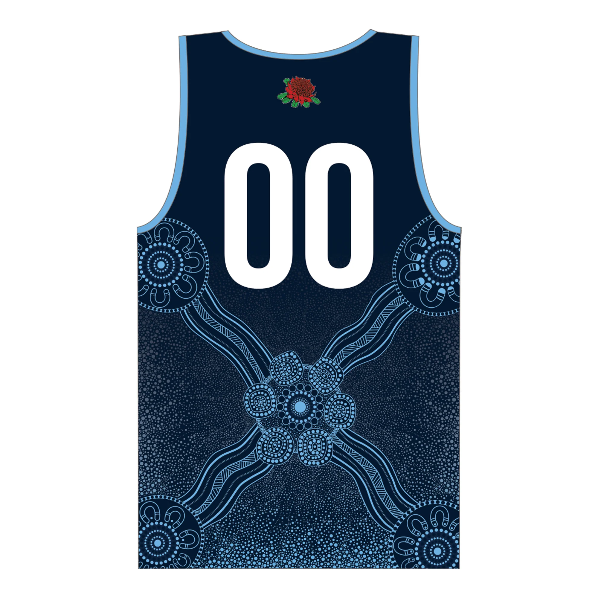Hockey NSW State | New Balance Playing Singlet Navy - Unisex - Image 2