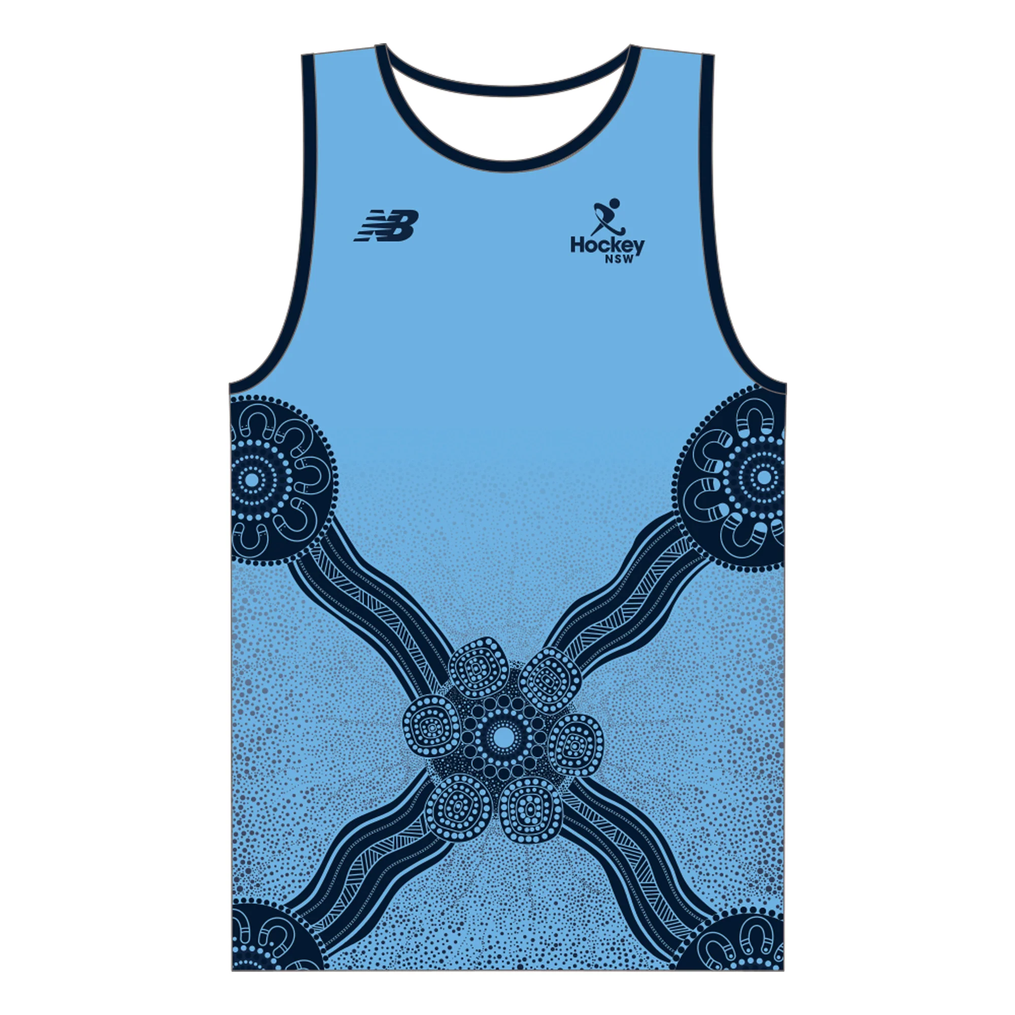 Hockey NSW State | New Balance Playing Singlet Sky - Unisex