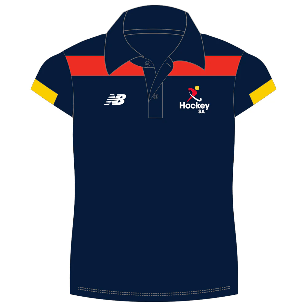 Hockey SA | PRE-ORDER | Capped Sleeve Ladies Polo - Player