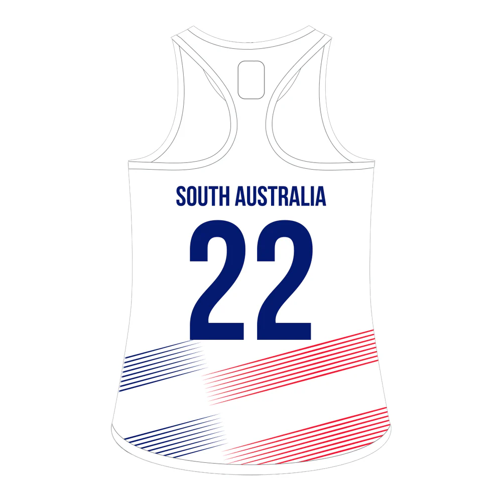 Hockey SA | PRE-ORDER | Womens Away Singlet - Image 2