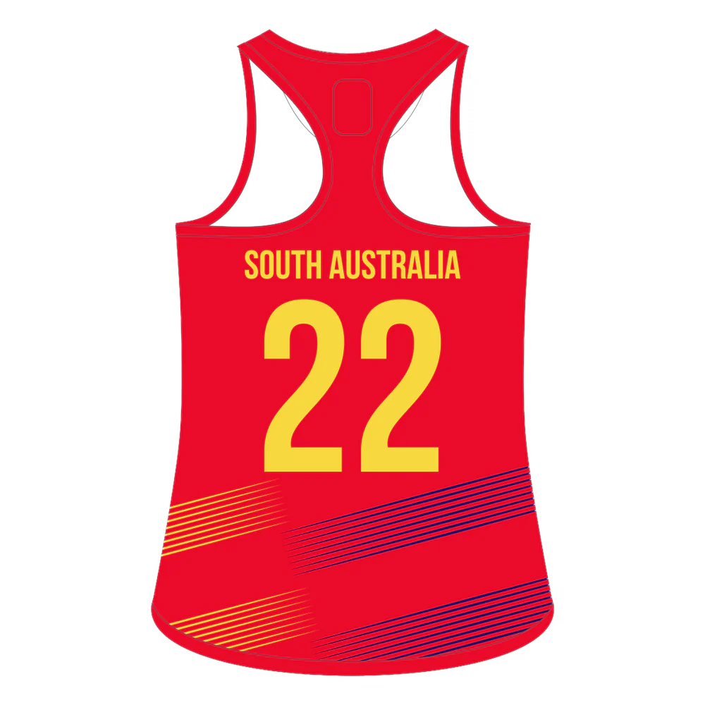 Hockey SA | PRE-ORDER | Womens Home Singlet - Image 2