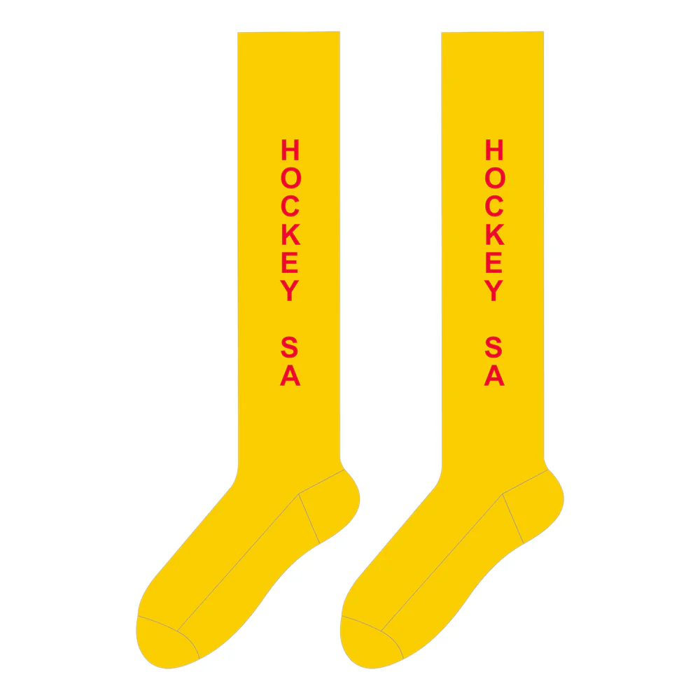 Hockey SA | PRE-ORDER | Full Length Socks - Yellow