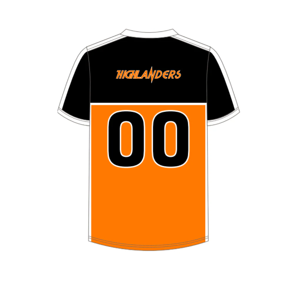 Hume Hockey Club | PRE-ORDER| Unisex T-Shirt - Orange - Image 2