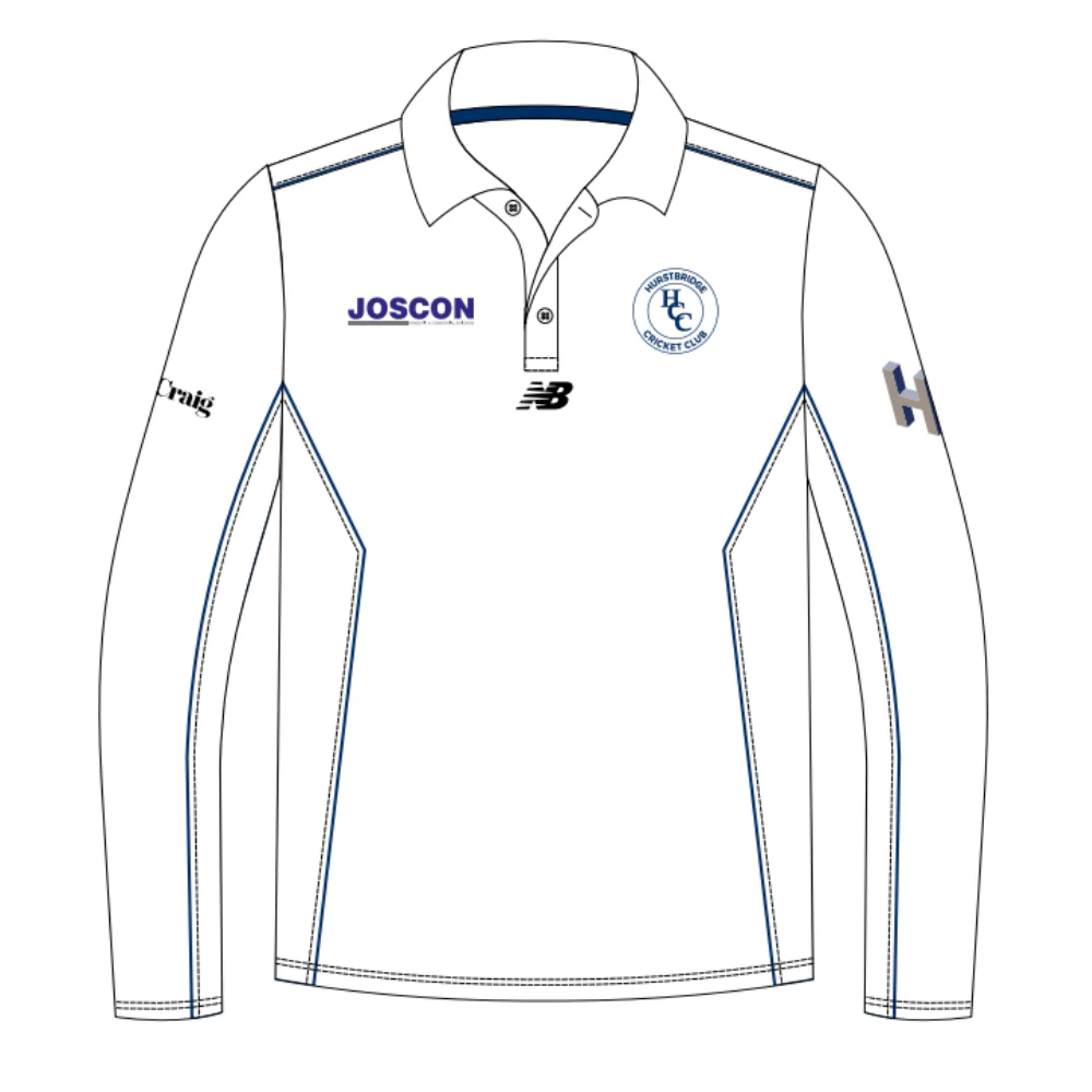Hurstbridge Cricket Club | PRE-ORDER | NB Unisex Polo - Two Day - Long Sleeve