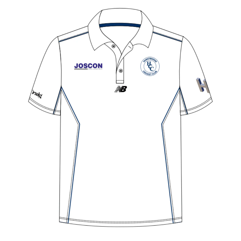 Hurstbridge Cricket Club | PRE-ORDER | NB Unisex Polo - Two Day - Short Sleeve