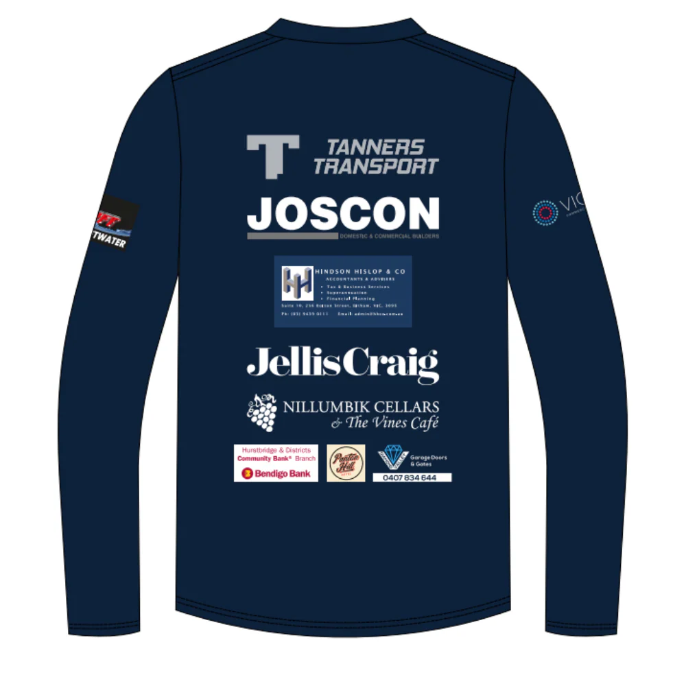 Hurstbridge Cricket Club | PRE-ORDER | NB Unisex Training Tee - Long Sleeve - Image 2
