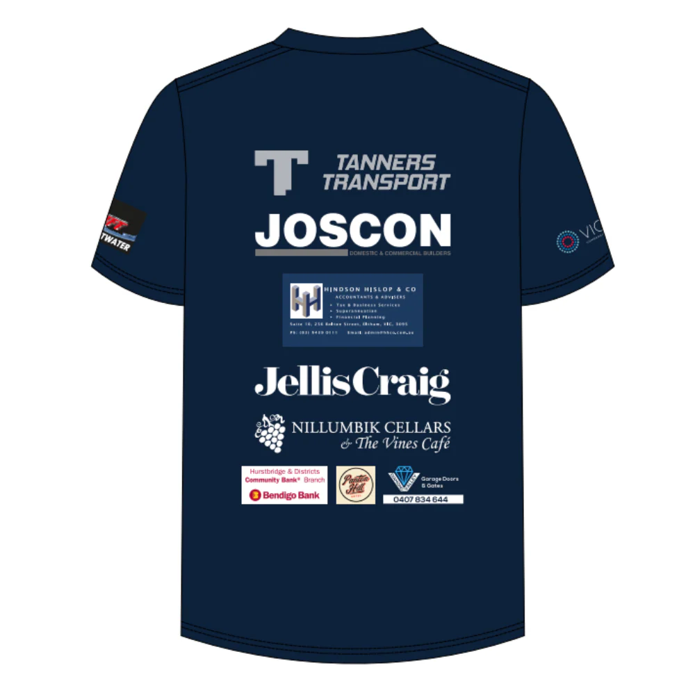 Hurstbridge Cricket Club | PRE-ORDER | NB Women's Training Tee - Short Sleeve - Image 2