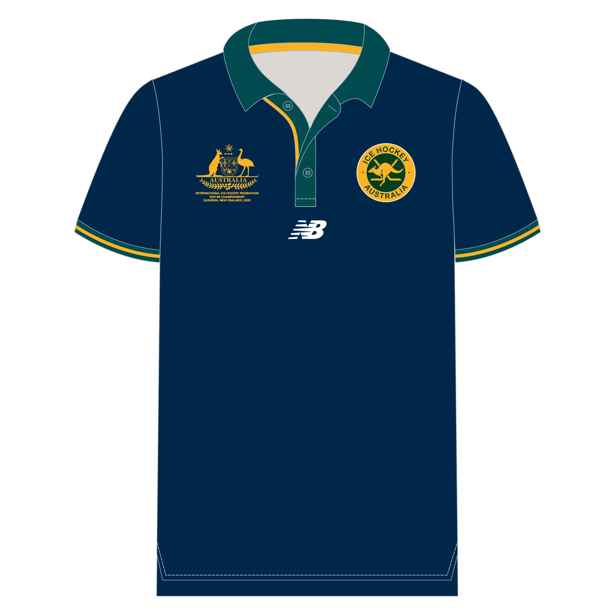 Ice Hockey AUS | PRE-ORDER | New Balance World Womens Polo - Unisex