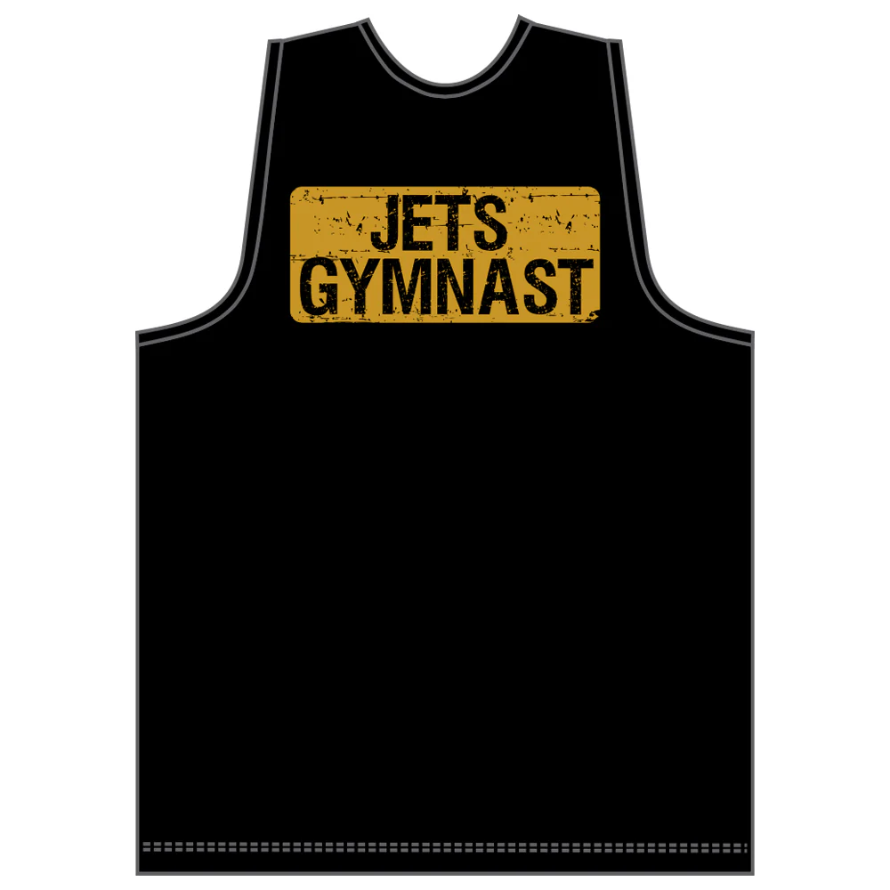 JETS Gymnastics | Black Squad Singlet - Bronze - Image 2