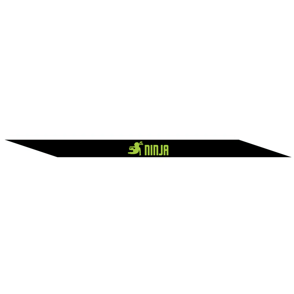 JETS Gymnastics | NINJA Headband - Black & Lime