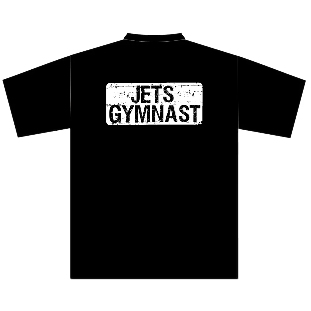 JETS Gymnastics | Level T-Shirt - Youth - Black - Image 2