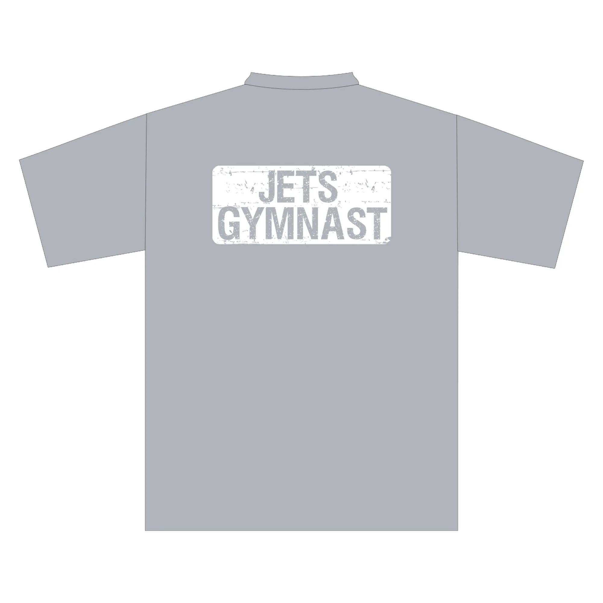 JETS Gymnastics | Welcome T-Shirt - Youth - Grey Marle - Image 2