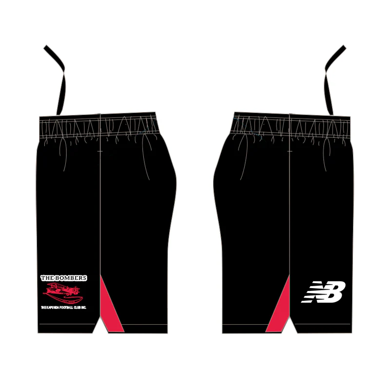 Kapunda Bombers FC | PRE-ORDER | Travel Shorts - Image 2