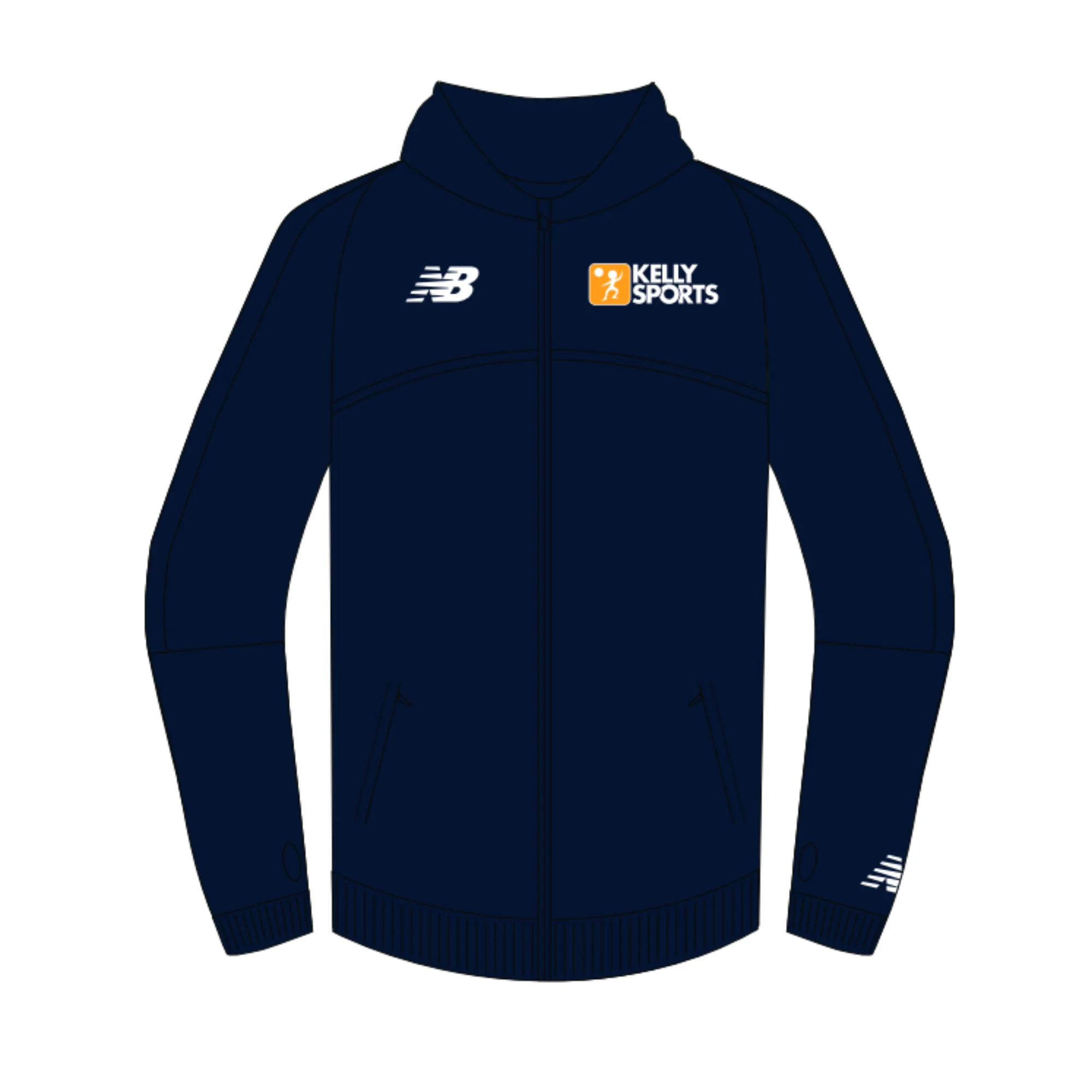 Kelly Sports (BA) | NB Unisex Hooded Summit Jacket with COACH