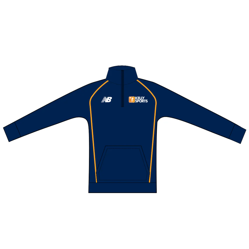 Kelly Sports (SL) | Womens NB Qtr Zip Pullover (No Hood)