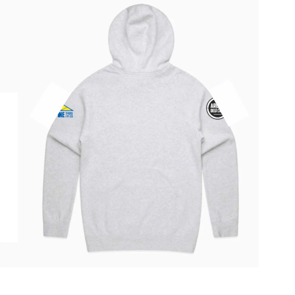 King Valley United FNC | PRE-ORDER| Unisex Grey Hoodie - Image 2