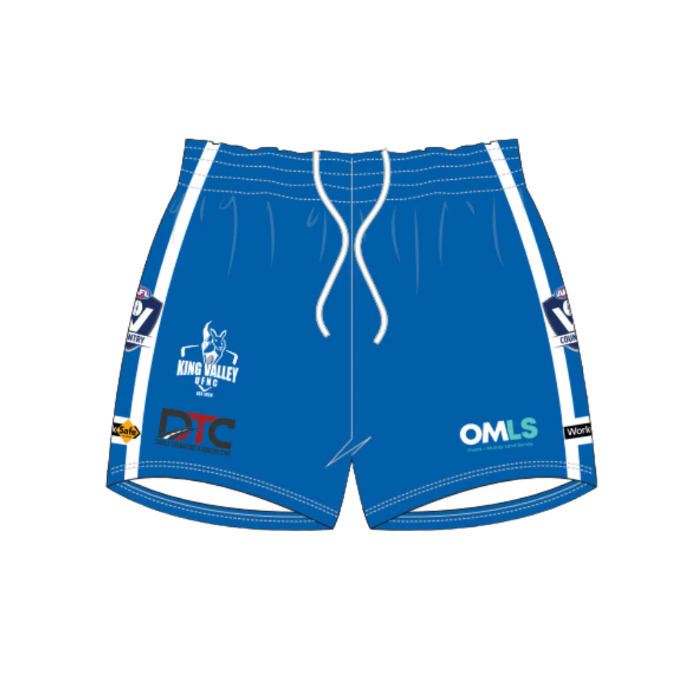 King Valley United FNC | PRE-ORDER| Unisex Home Shorts