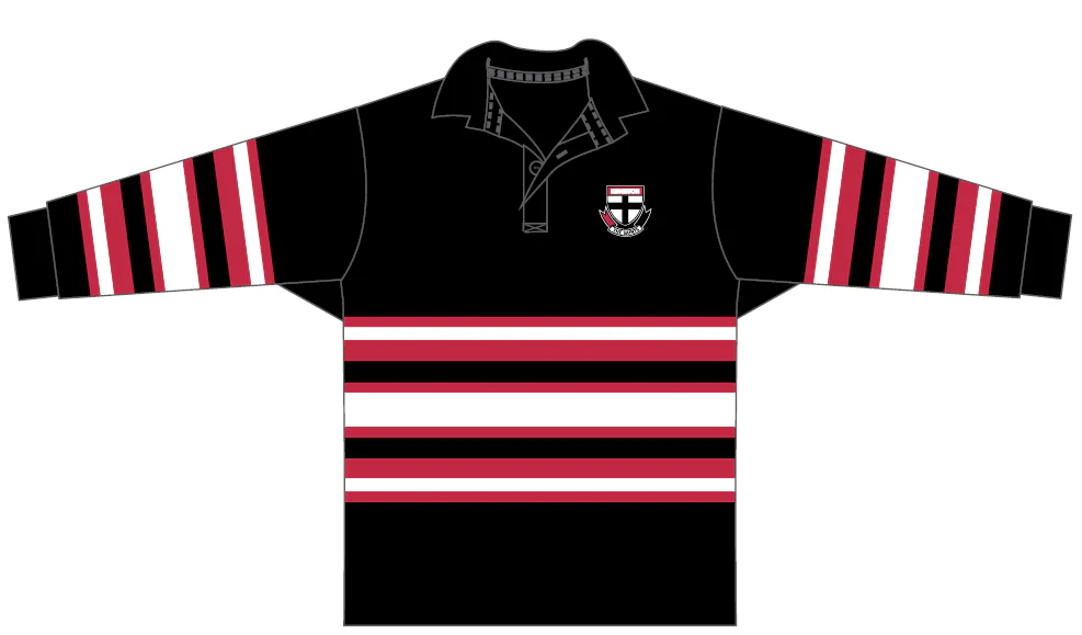 Kingston FC | PRE-ORDER | Rugby Top - Stripes