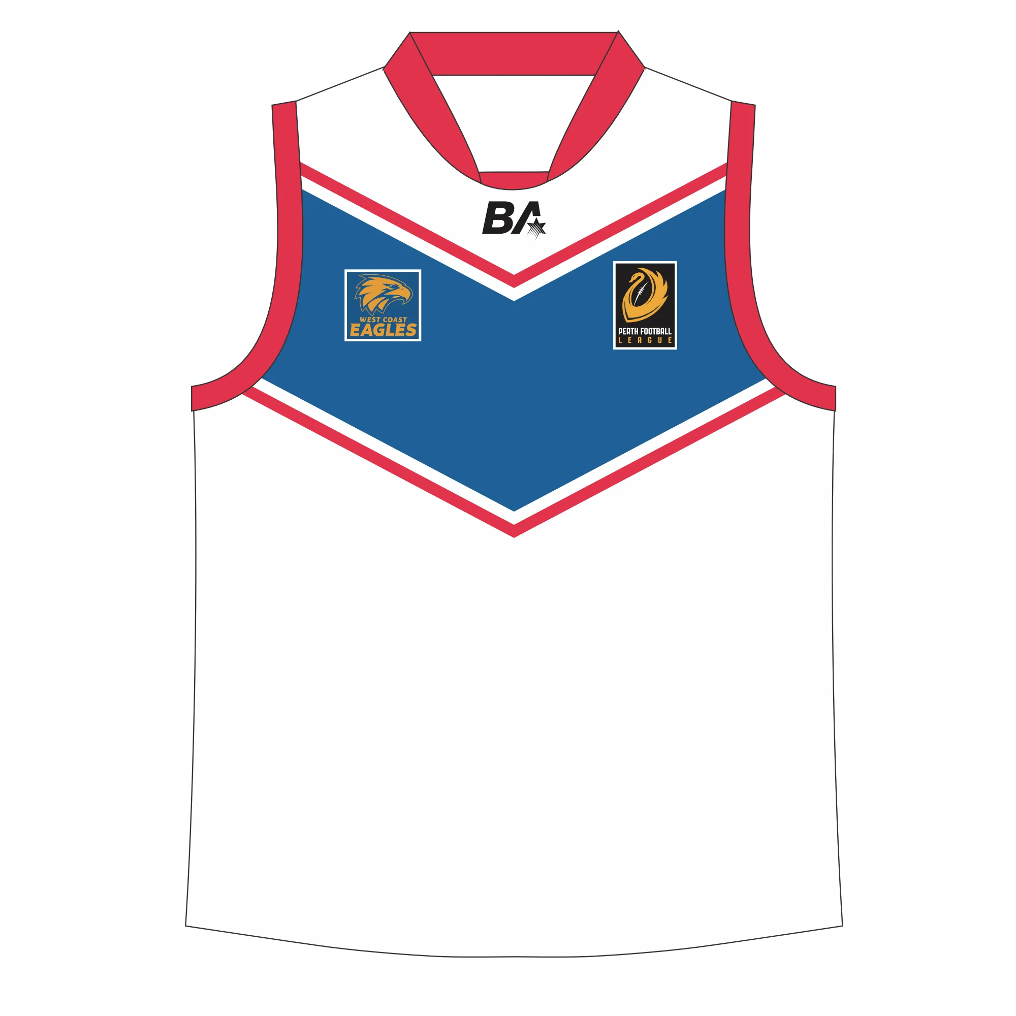 PFL25 Kwinana FC | BA Womens Away Guernsey LOCAL