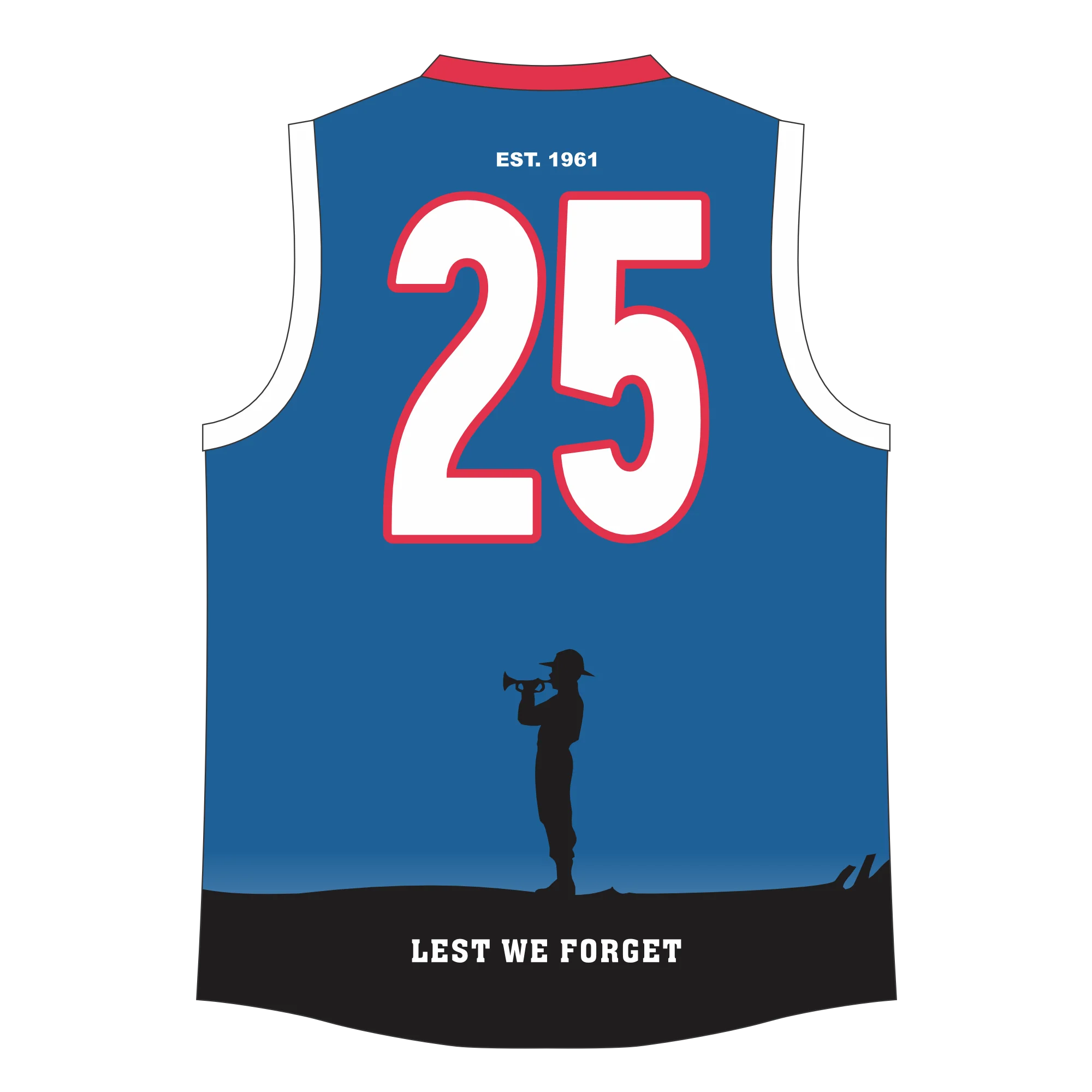 PFL25 Kwinana FC | BA Womens Club Anzac Guernsey LOCAL - Image 2