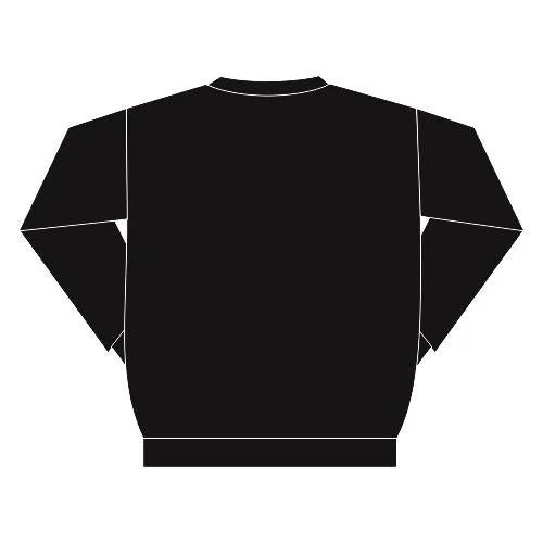 Lameroo Hawks SC | PRE-ORDER |  Crew Neck Windcheater - Black - Image 2