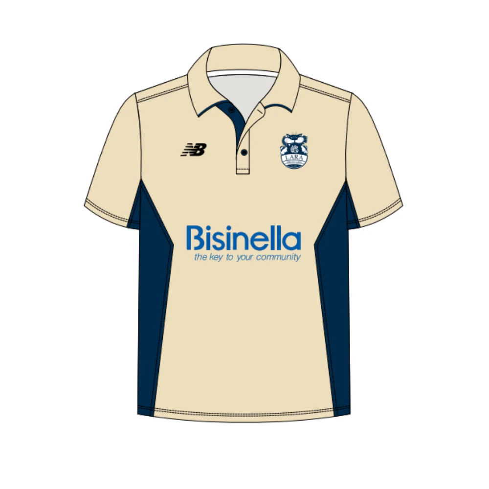 Lara CC | PRE-ORDER | NB Unisex Cream Polo - Short Sleeve