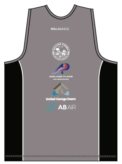 Mallala Cricket Club | PRE ORDER | Unisex Round Neck Singlet - Image 2
