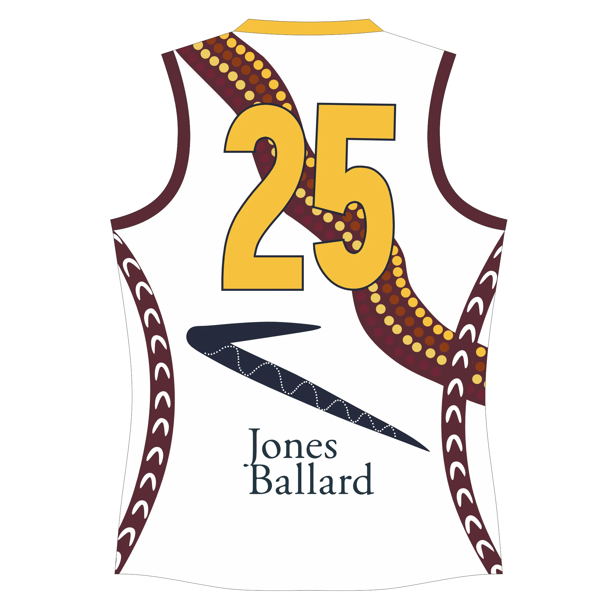 PFL24 Manning FC | NB League Indigenous Away Guernsey - Image 2