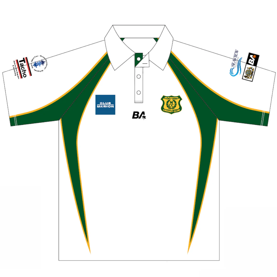 Marion Cricket Club | PRE-ORDER | Playing Polo - Short Sleeve - Unisex