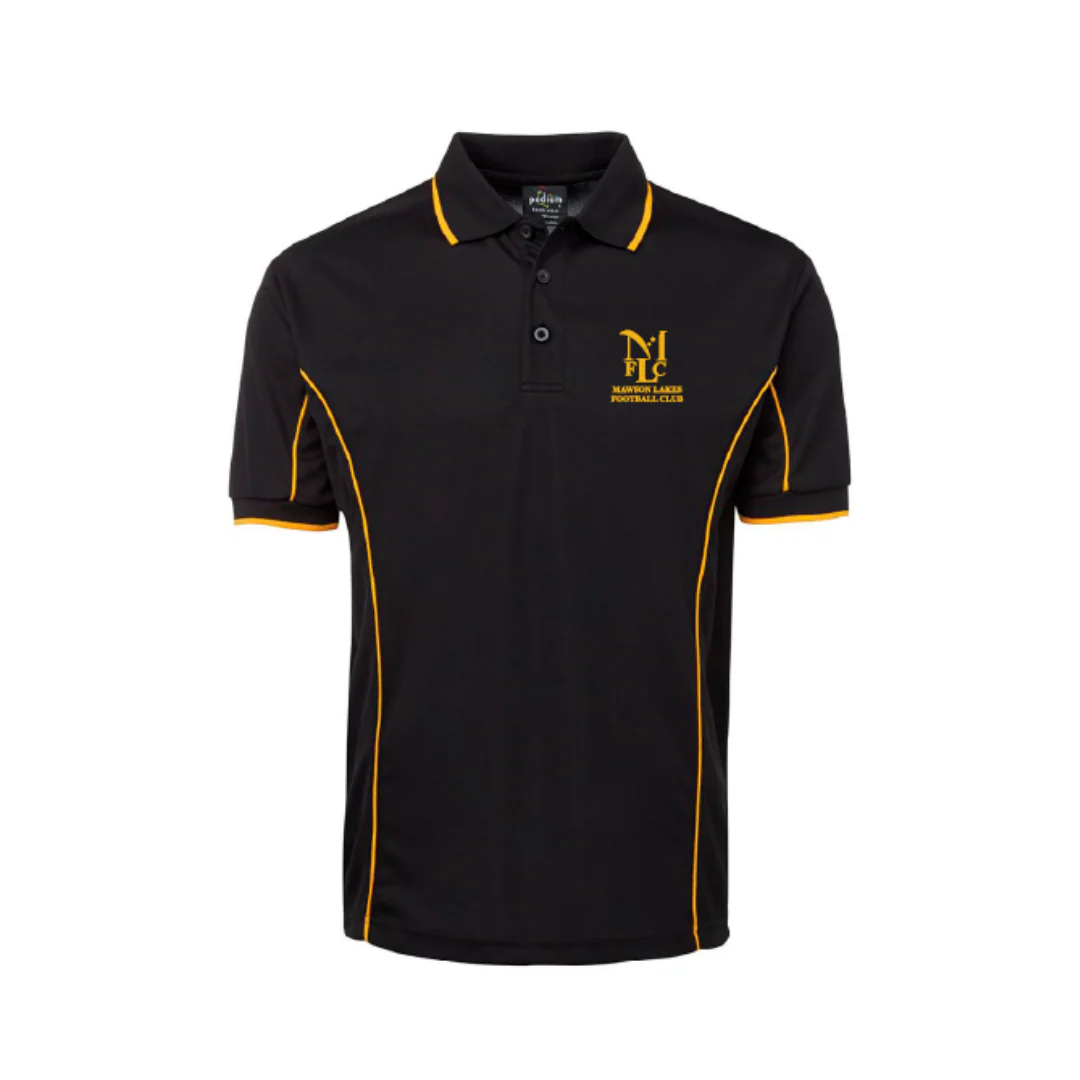 Mawson Lakes FC | PRE-ORDER | Seniors - Piping Polo Shirt