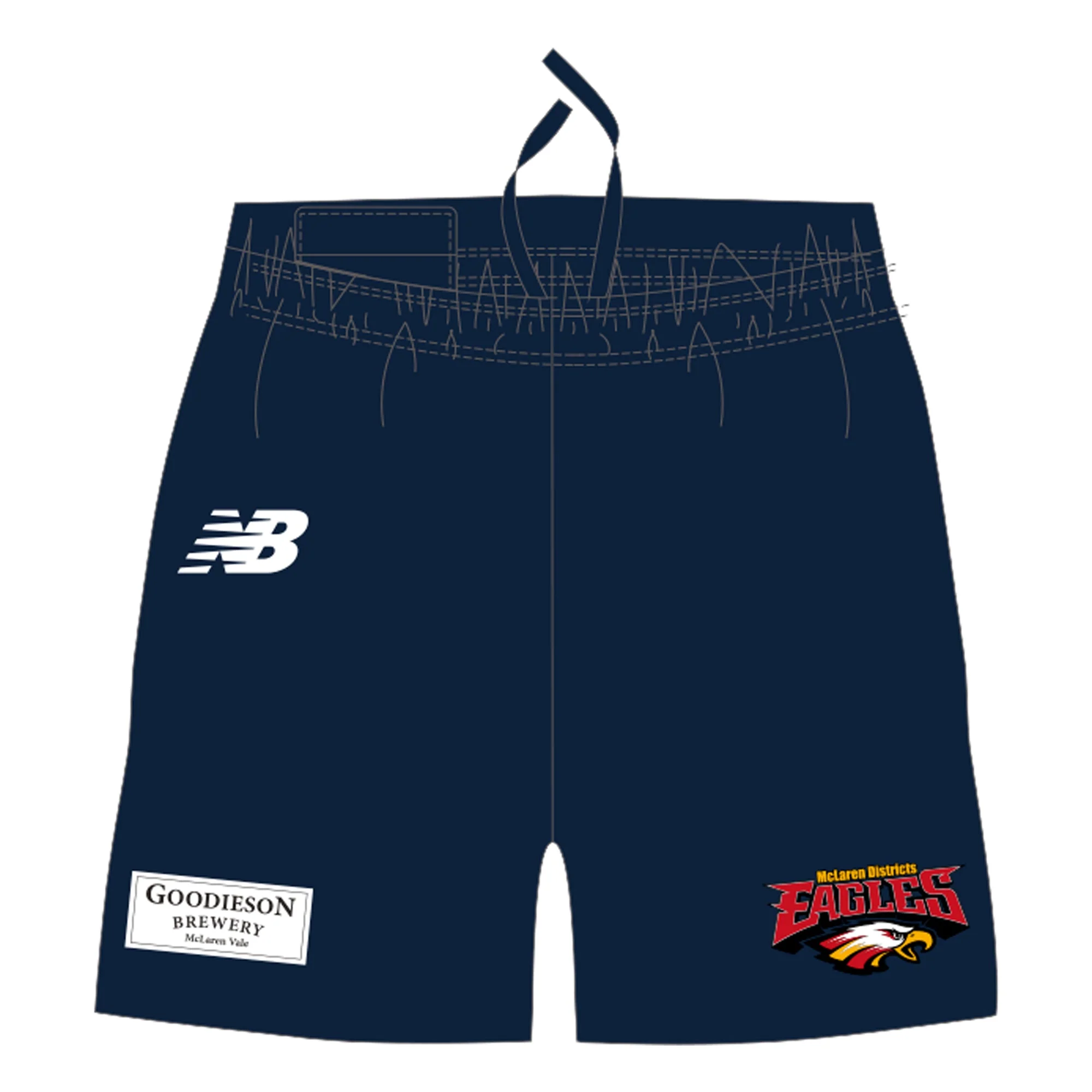 McLaren Districts FC | PRE-ORDER | New Balance Walk Out Shorts - Womens