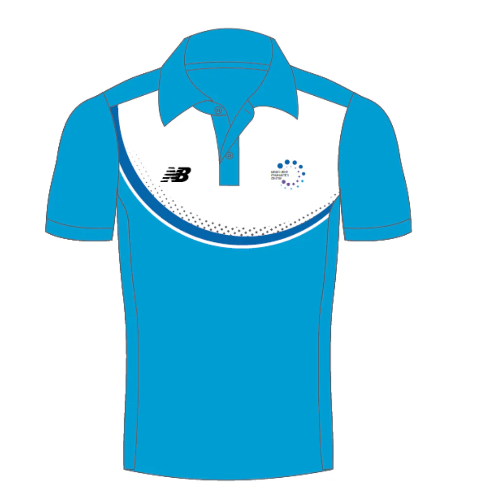 Melbourne Gymnastics Centre | Women's Polo - Sky Blue