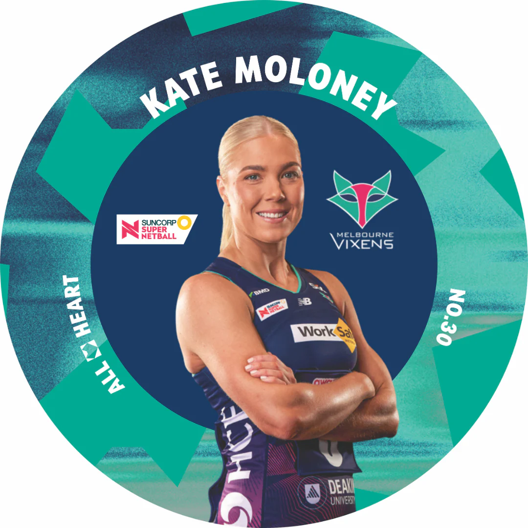 Melbourne Vixens | 2026 Player Badge - Image 12