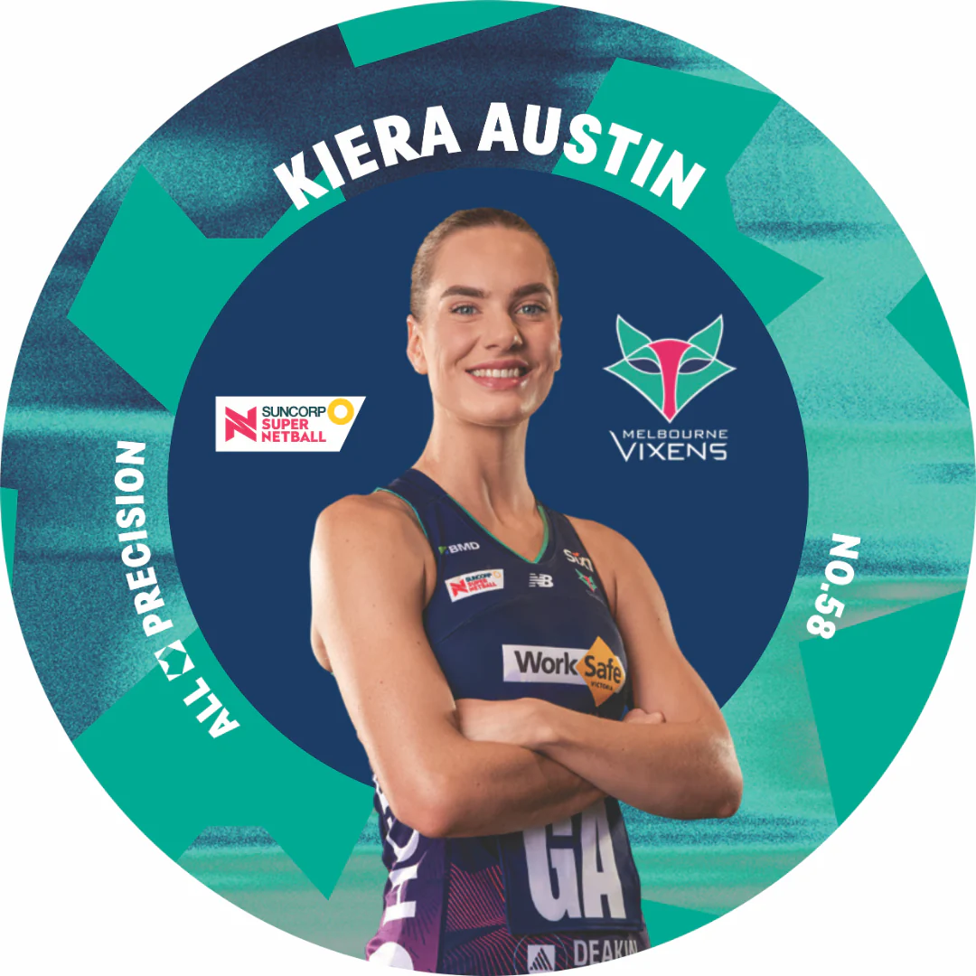 Melbourne Vixens | 2026 Player Badge - Image 14