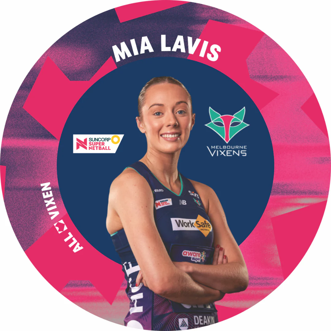Melbourne Vixens | 2026 Player Badge - Image 19