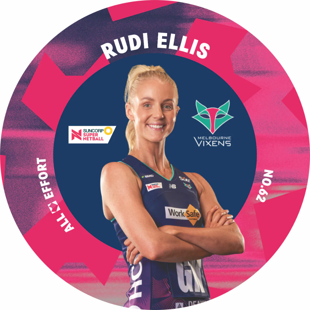 Melbourne Vixens | 2026 Player Badge - Image 21