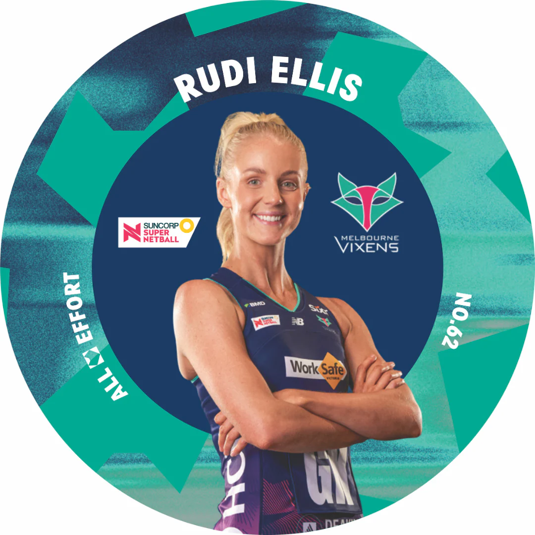 Melbourne Vixens | 2026 Player Badge - Image 22