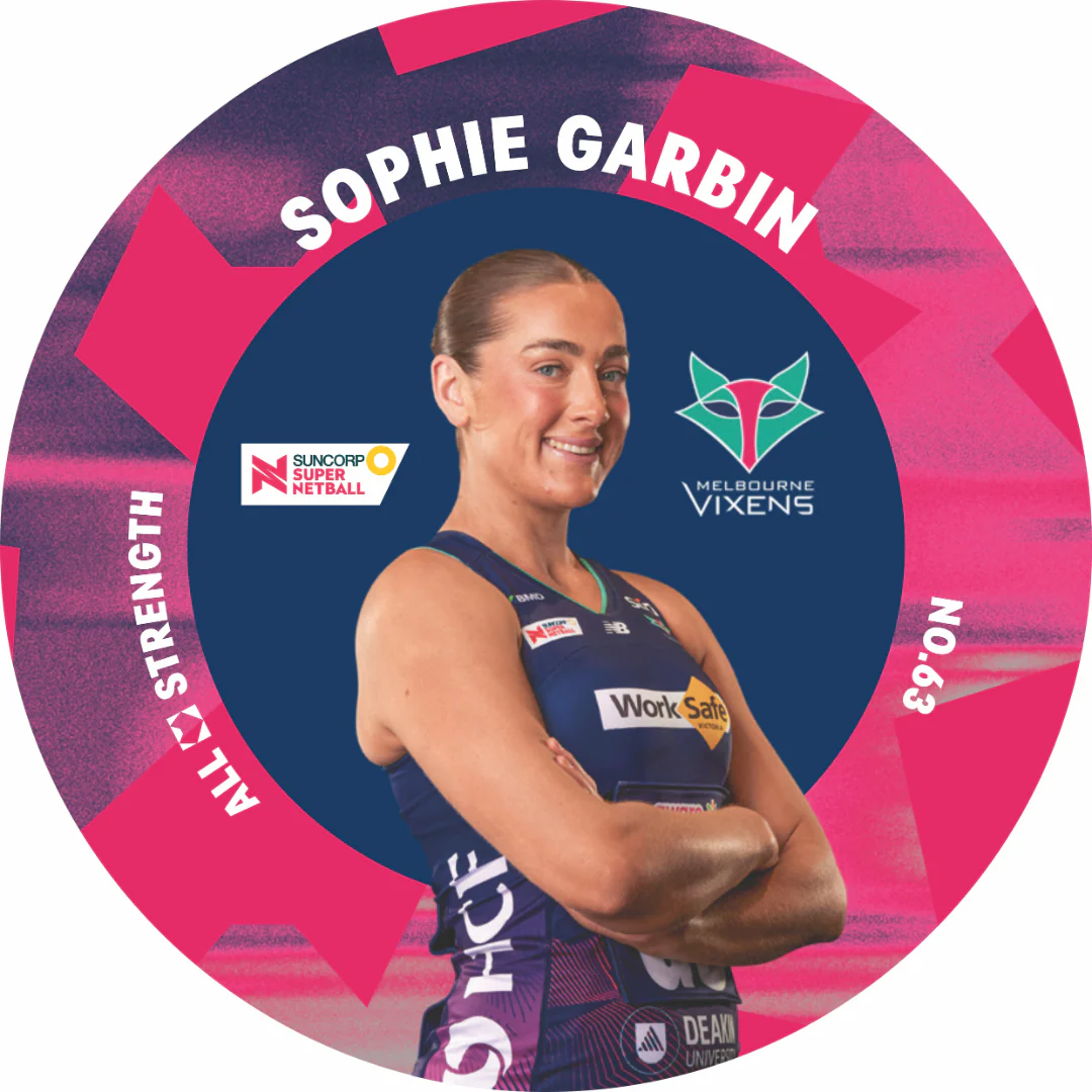 Melbourne Vixens | 2026 Player Badge - Image 23