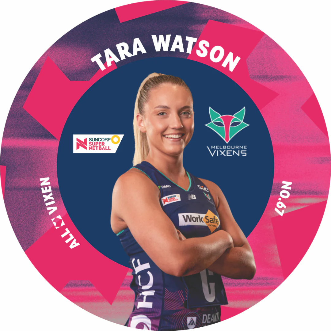 Melbourne Vixens | 2026 Player Badge - Image 25
